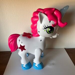 Touch & Talk Little Unicorn Interactive Electronic Toy Pet Sparkling Sounds
